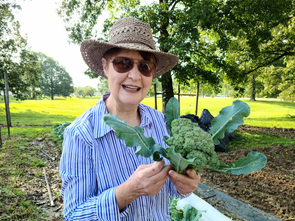 Pennyroyal Master Gardeners; harvest for Hopkins Food Bank